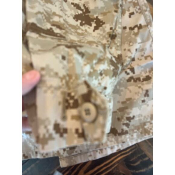 USMC Marine Corps Combat Digital Camo Desert Uniform Shirt Men Small- Long Top - Picture 8 of 14